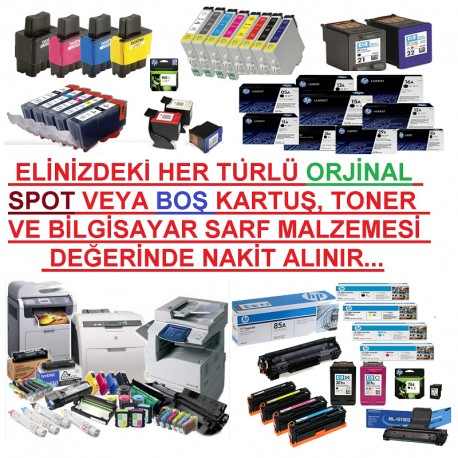 HP lexmark canon samsung Kartuş ve Toner Alım Servis Merkezi